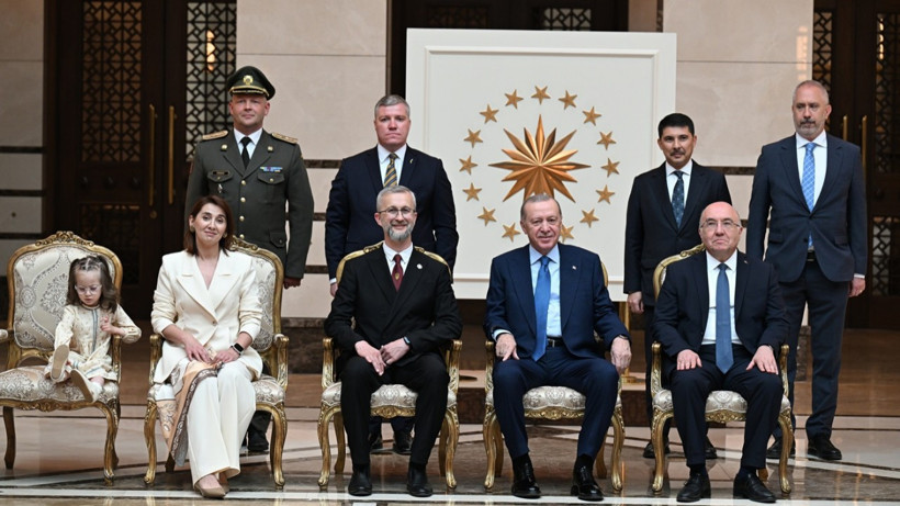 Cumhurbaşkanı Erdoğan dört yeni büyükelçiyi kabul etti
