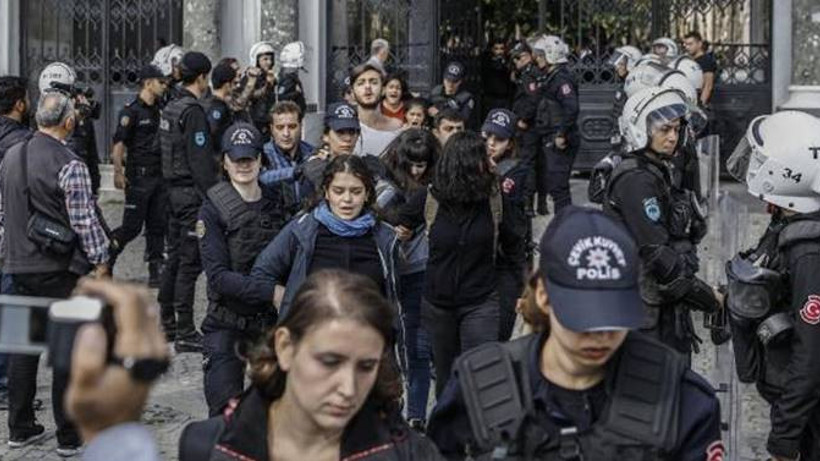 İstanbul Üniversitesi'nde gerginlik: 67 gözaltı