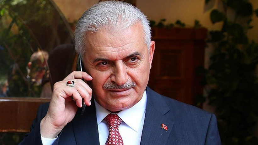 Başbakan Yıldırım'dan taziye telefonu
