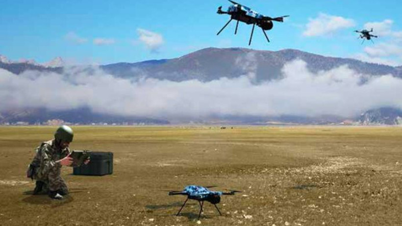 Kamikaze drone'lar göreve hazır