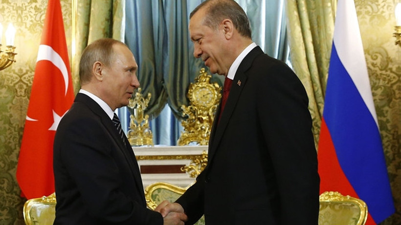 Putin'den Erdoğan'a yeni yıl mesajı