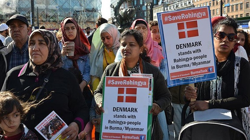 'Danimarka, Rohinga halkının yanında'