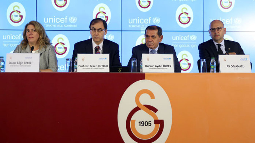 Galatasaray ile UNICEF'ten iş birliği