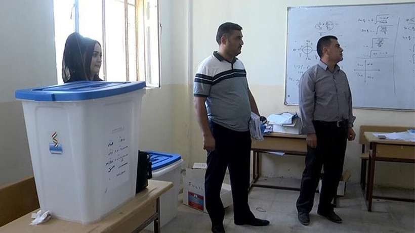 IKBY'deki referandum için sandıklar kuruldu