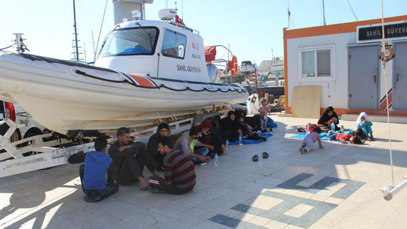 Balıkesir'de 126 kaçak göçmen yakalandı