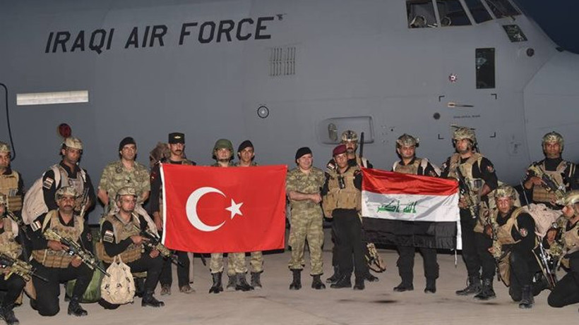 Sınırda Irak ile ortak tatbikat