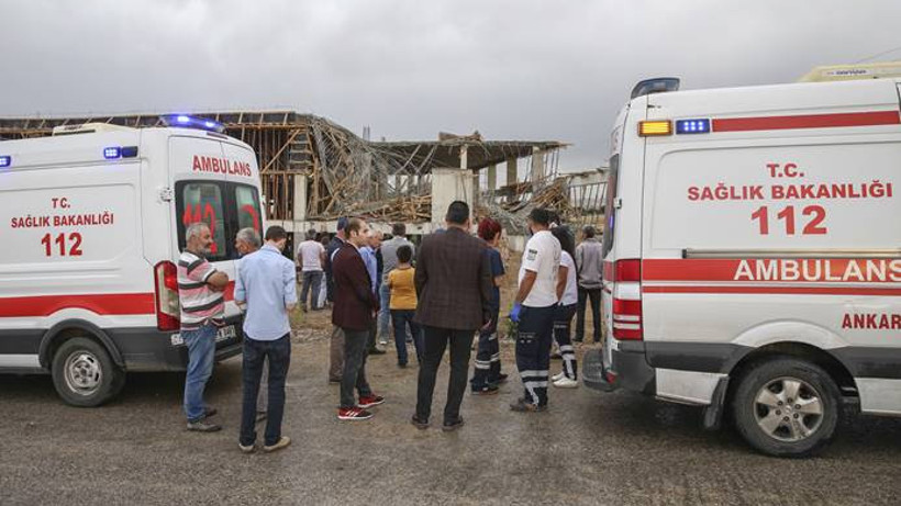 Ankara'da inşaatta göçük: 1 ölü