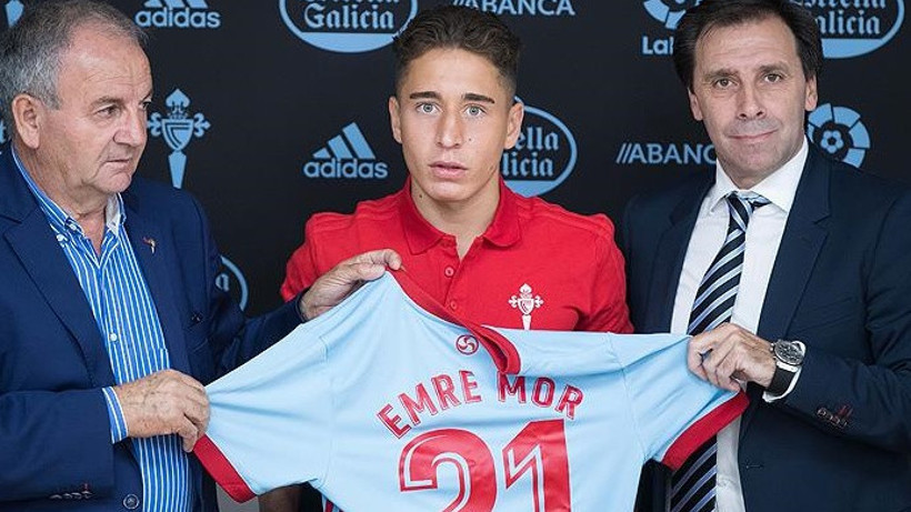 Celta Vigo, Emre Mor'u tanıttı