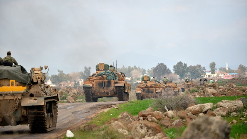 Afrin'de 65 nokta PYD/PKK'dan temizlendi