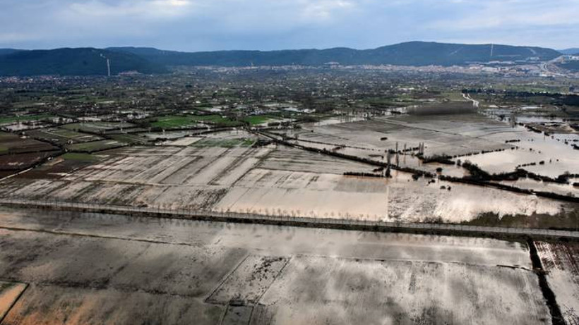 Muğla'da şiddetli yağış tarım arazilerini vurdu