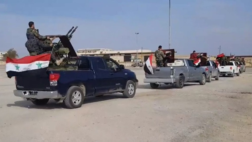 "Esad rejimi Afrin'e girdi" iddiası