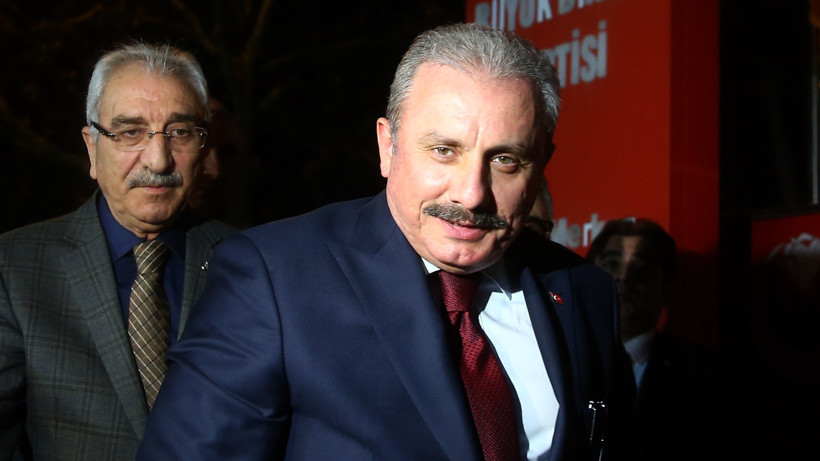 Şentop, Destici'yi ziyaret etti