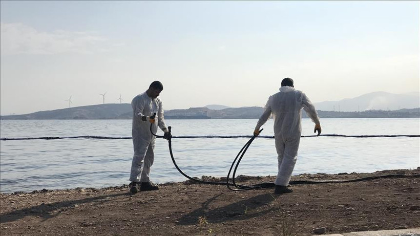 Denize sızan madde fuel oil