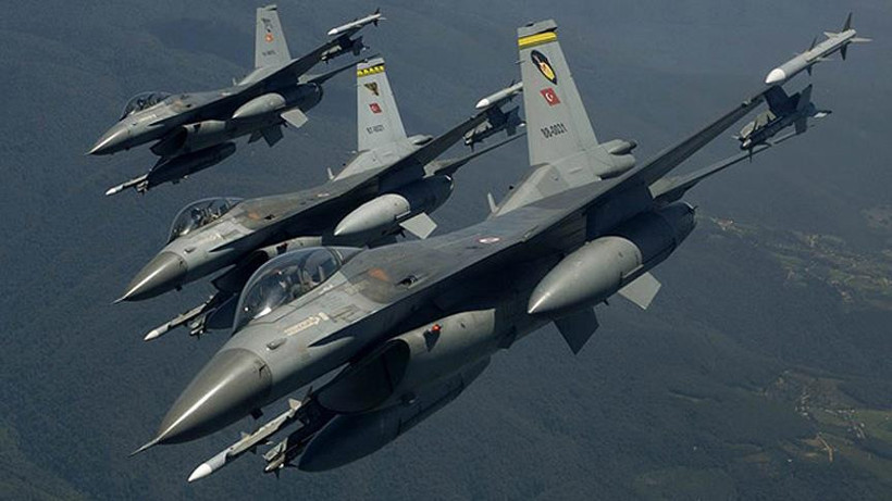 Gara bölgesine hava harekatı: 4 terörist etkisiz hale getirildi