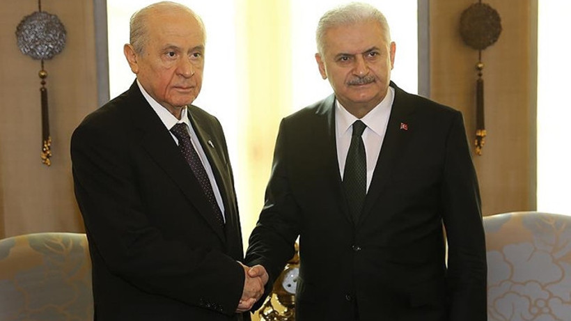 Bahçeli'den Yıldırım'a ziyaret