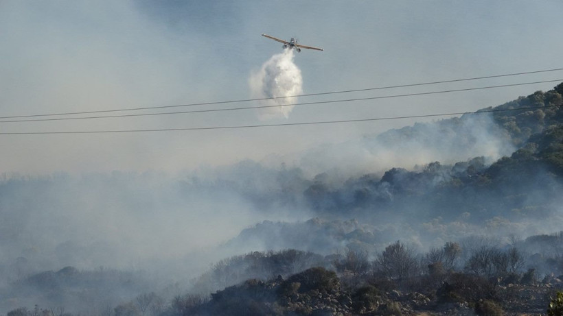 Assos ve Athena Tapınağı'nı etkileyen alevler 43 futbol sahası büyüklüğündeki alanı kül etti - Resim: 4