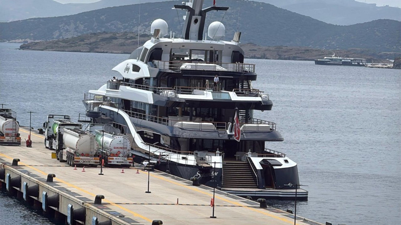 Ultra lüks yat 'Solandge' Bodrum'da: Haftalık kirası dudak uçuklattı! - Resim: 4