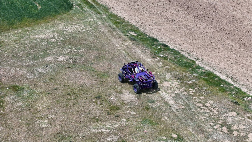 Film ilham kaynağı oldu! Elleriyle arazi aracı yaptı - Resim: 4