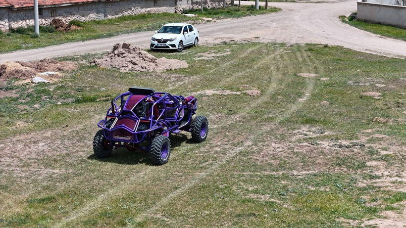 Film ilham kaynağı oldu! Elleriyle arazi aracı yaptı - Resim: 6