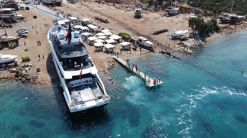 Yerli üretim süper yat hazır: Bodrum'da üretilen 'Legasea' denize indirildi - Resim: 10
