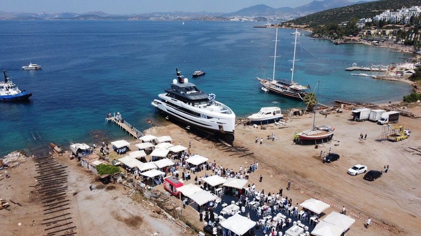 Yerli üretim süper yat hazır: Bodrum'da üretilen 'Legasea' denize indirildi - Resim: 3