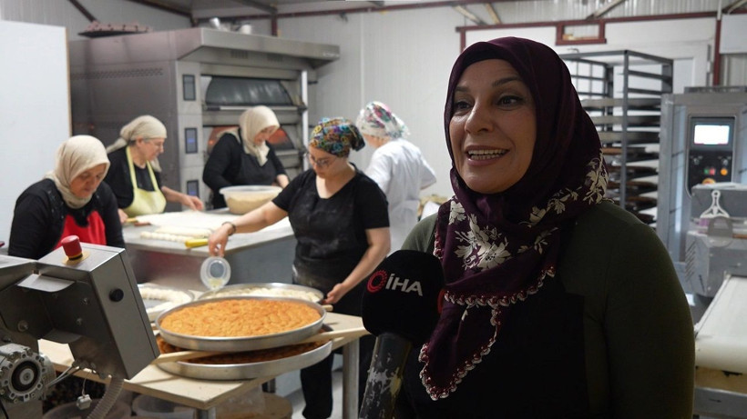 Beypazarı’nda bayramın habercisi 80 katlı baklava: Siparişlere yetişemiyorlar - Resim: 4
