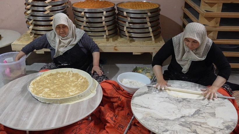 Beypazarı’nda bayramın habercisi 80 katlı baklava: Siparişlere yetişemiyorlar - Resim: 5