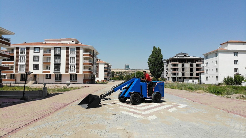 Kendi iş makinesini yaptı! Hedefi köy tarımını güçlendirmek - Resim: 2