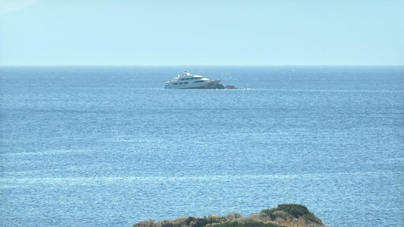 Bodrum'da kayalıklara çarpan lüks yatın sahibi belli oldu - Resim: 1