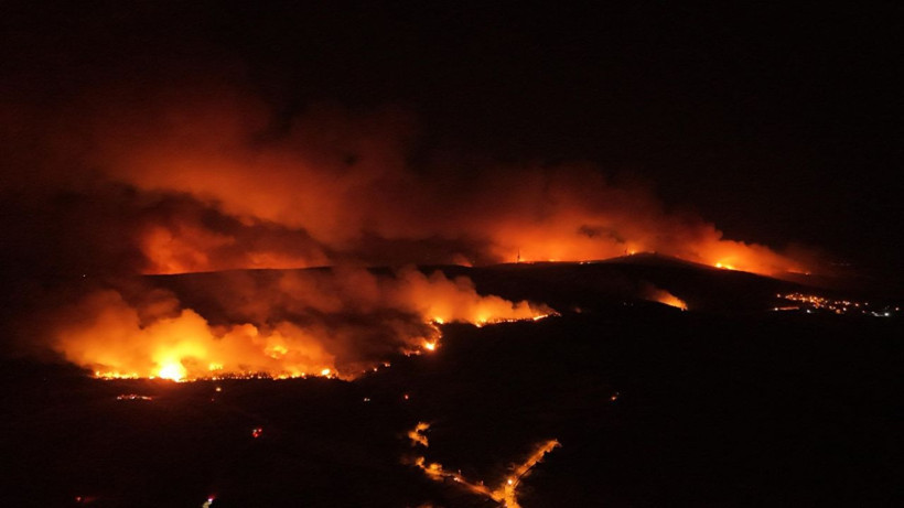 Tekirdağ'da başladı, Çanakkale'ye uzandı! 24 saattir süren yangına müdahale sürüyor: Bazı evler boşaltıldı - Resim: 10
