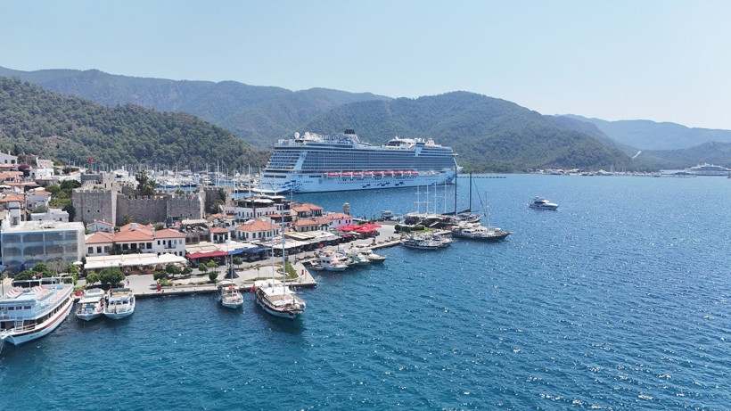 'Aroya' kruvaziyeri Marmaris'te! İçinde 2 bin 241 yolcu var - Resim: 5