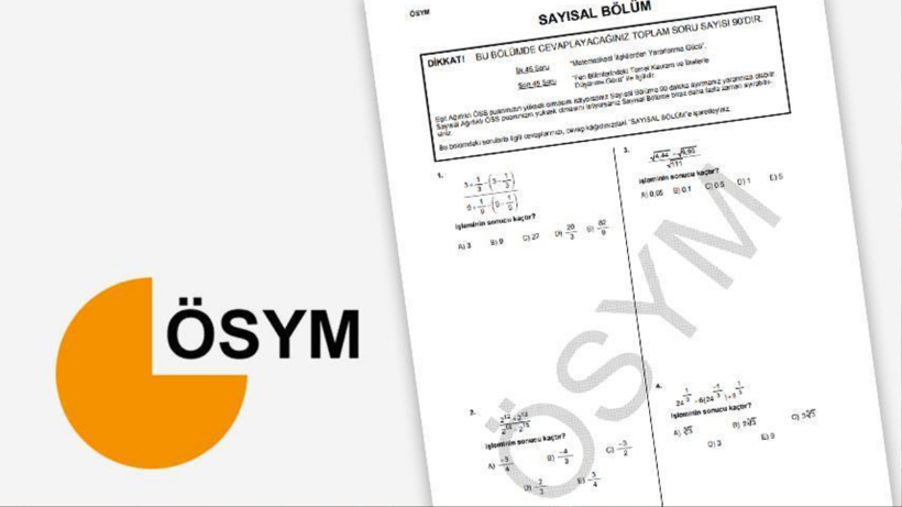 BELLİ OLDU! KPSS Lisans (Genel Yetenek-Genel Kültür) soruları açıklandı - Resim: 1
