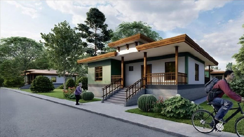 Bakanlık görselleri paylaştı: Deprem bölgesine yapılacak yeni evler - Resim: 7