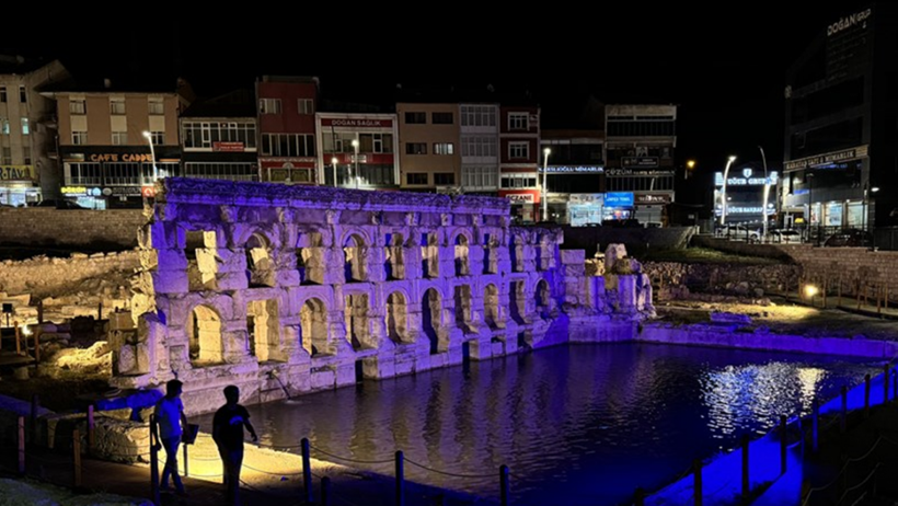 'Kral Kızı' Roma Hamamı ziyarete açıldı - Resim : 1