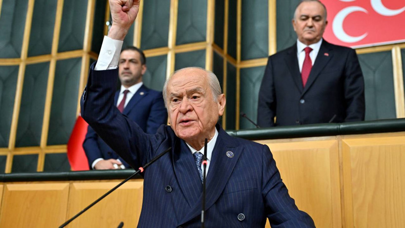 Son Dakika... Bahçeli'den Öcalan'a yeni çağrı: Tecrit kalksın Meclis'te silah bıraktığını ilan etsin - Resim : 2