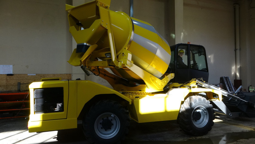 Türkiye'nin mobil beton mikseri Dünyaya ihraç ediliyor - Resim : 1