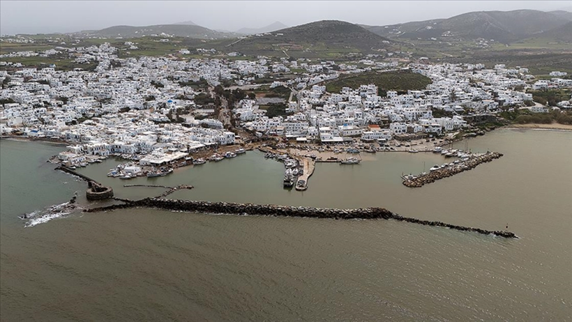 Yunanistan'da kuvvetli yağış! Adalarda ekonomik zarar söz konusu - Resim : 1