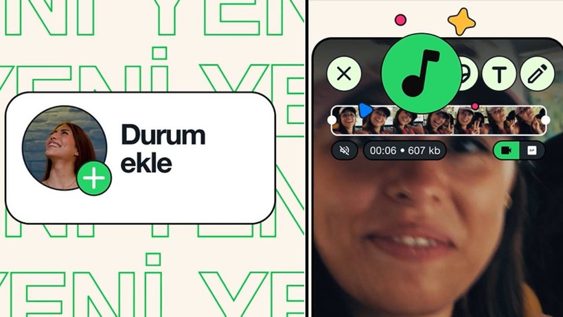 MSN'nin en sevilen özelliği WhatsApp'ta! WhatsApp duruma müzik ekleme özelliği başladı - Resim : 1