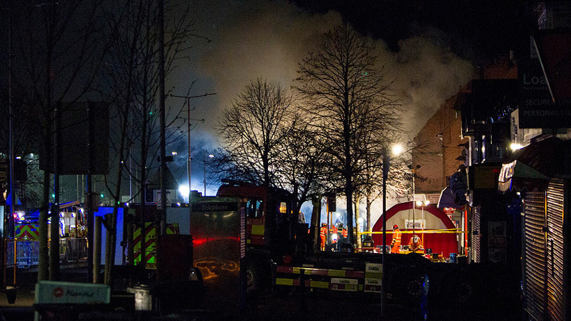 İngiltere'de patlama: 4 yaralı - Resim : 2