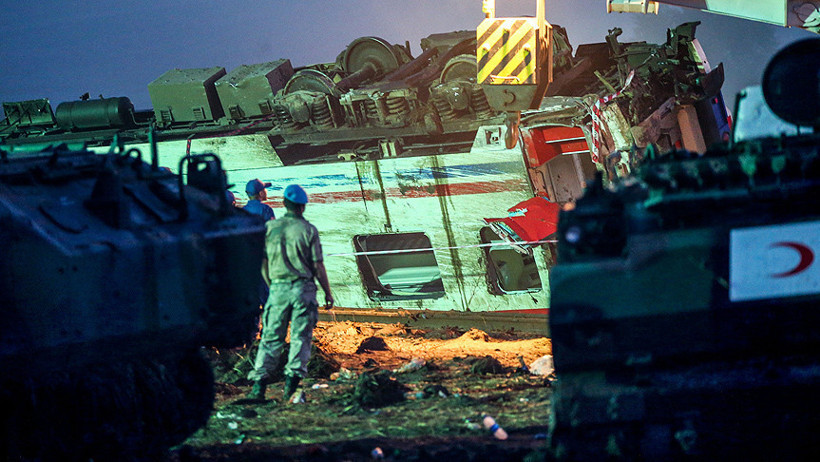 Tekirdağ'da tren kazası: 24 ölü, 124 yaralı - Resim : 1