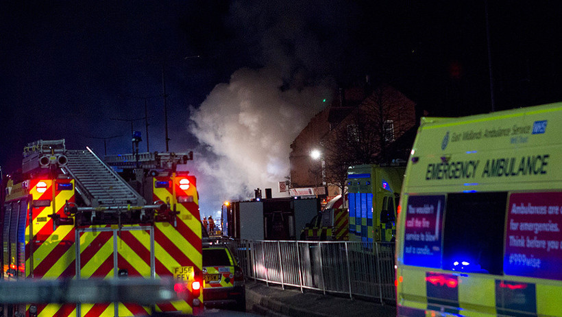 İngiltere'de patlama: 4 yaralı - Resim : 1