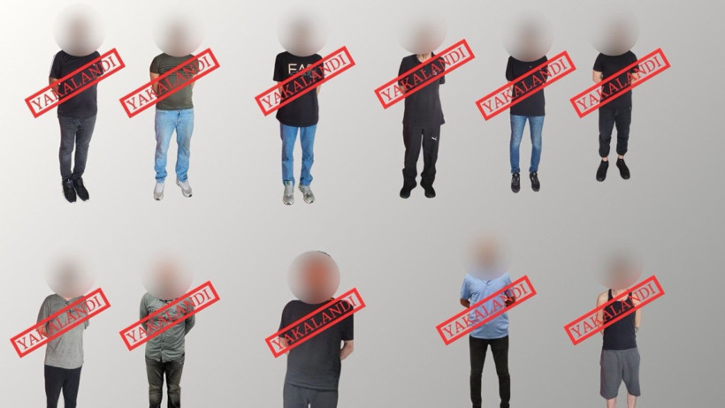 Kırmızı bültenle ve ulusal seviyede aranan 11 kişi Türkiye'ye getirildi - Resim : 1