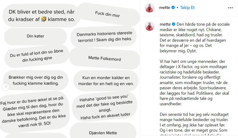 Danimarka Başbakanı Mette Frederiksen taciz mesajlarını ifşa etti - Resim : 1