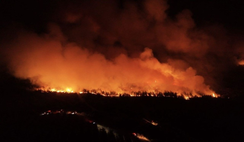 Tekirdağ'da başladı, Çanakkale'ye uzandı! 24 saattir süren yangına müdahale sürüyor: Bazı evler boşaltıldı - Resim: 12
