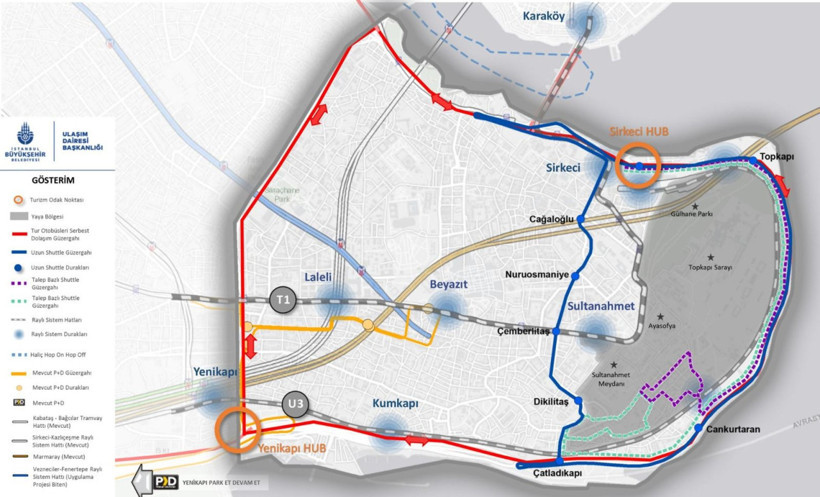 İstanbul'un ulaşımında yeni dönem! Sirkeci iskelesi taşınıyor, otobüs öncelikli şeritler geliyor - Resim : 1