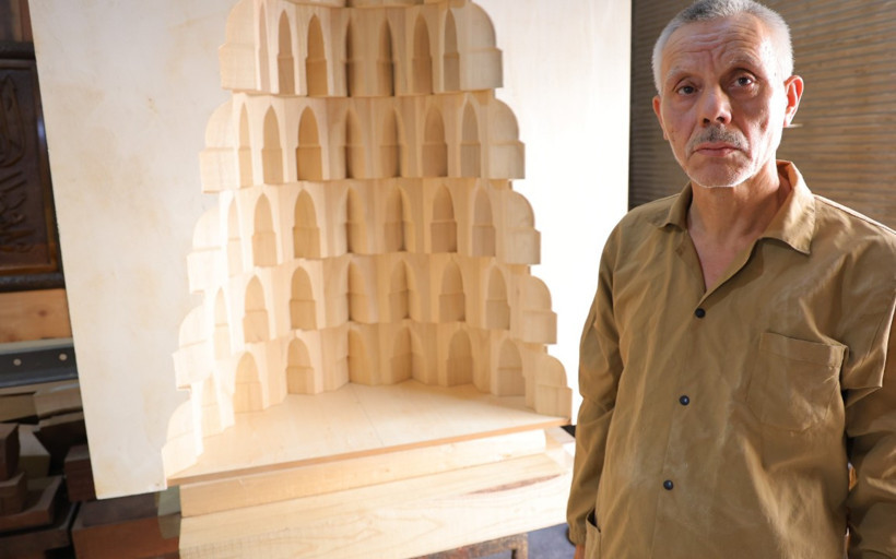 Kahramanmaraş’ta asırlık mukarnas sanatı ahşapla buluşuyor