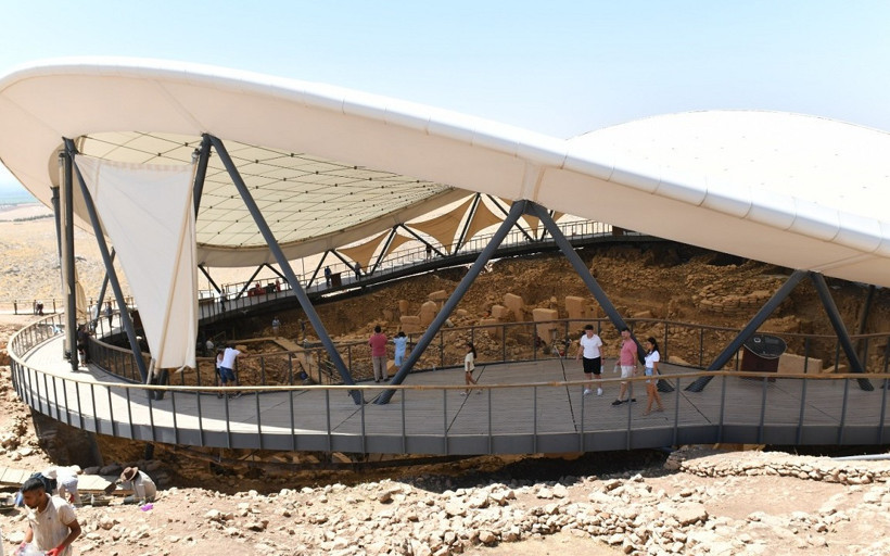 Göbeklitepe'de yürüyüş yolları yenileniyor