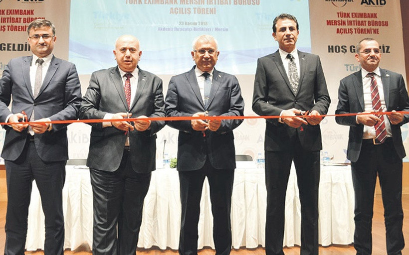 Türk Eximbank Mersin İrtibat Bürosu açıldı