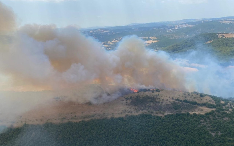 Balıkesir ve Hatay'da orman yangınları - Resim : 1