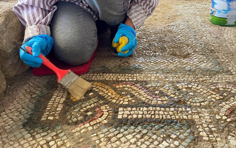 1800 yıllık Pompeiopolis mozaikleri için geri sayım - Resim: 7